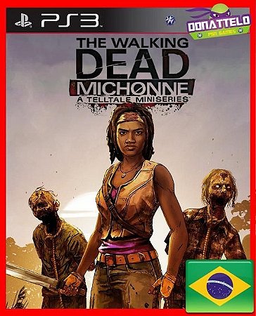 The Walking Dead Michonne ps3 três episódios - A Telltale Miniseries Mídia digital