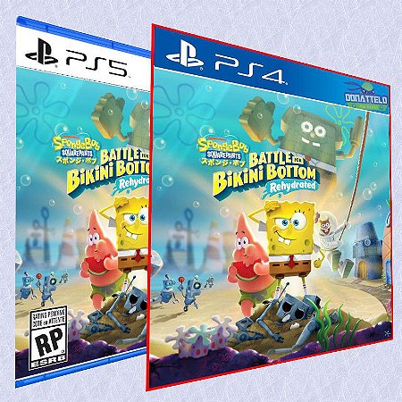 Bob Esponja Calça Quadrada PS4/PS5 Mídia digital