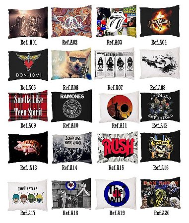 Almofadas de bandas