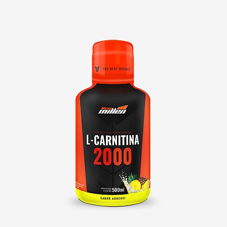 L-carnitina 2000 mg 500ml Abacaxi New Millen