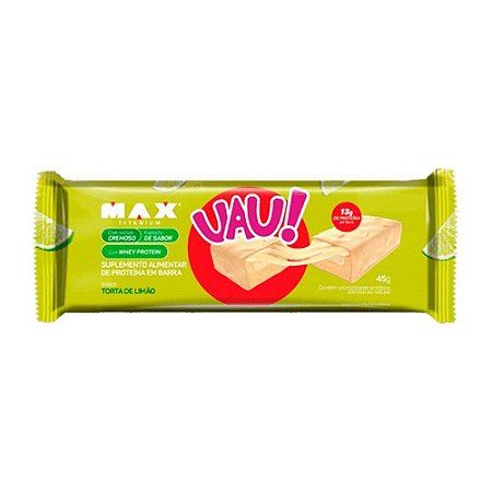 Uau Bar 45g Torta De Limao Max Titanium