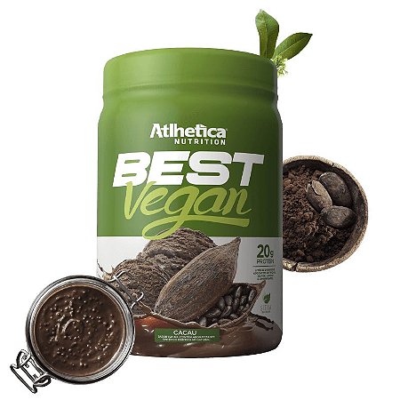 Best Vegan 500g Cacau Atlhetica Nutrition
