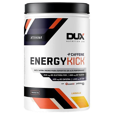 Energy Kick Caffeine Laranja 1kg Dux Nutrition