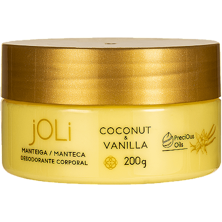 Manteiga Corporal Joli Vanilla e Coco 200g