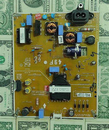 Placa Fonte LG Lgp49dj-17f1 Eax67189301 Eay6449140