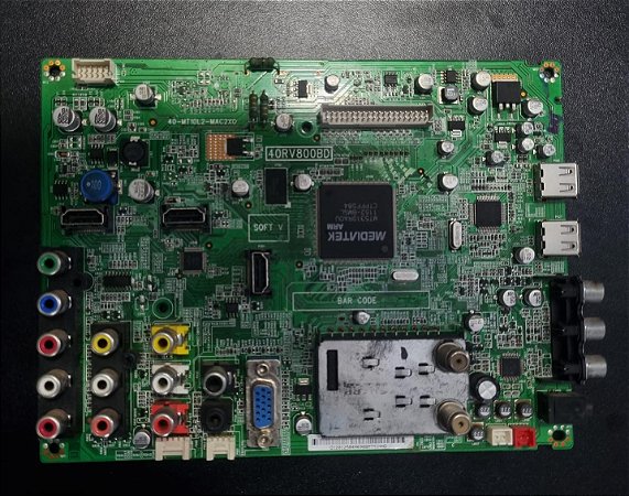 Placa Principal Tv Semp Toshiba Modelo: 40-mt10l2-