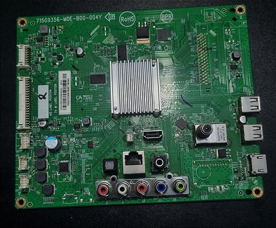 Placa Principal Smart Tv Philips – Modelo: 715g935