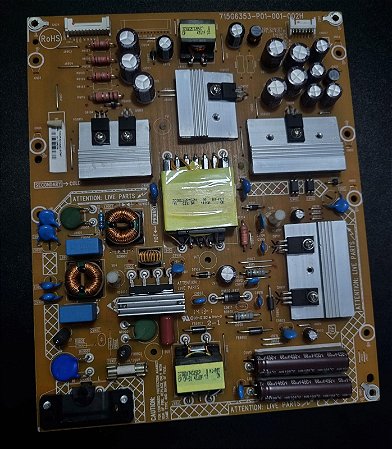 Placa de Fonte Tv Philips / Aoc - 715g6353-p01-001