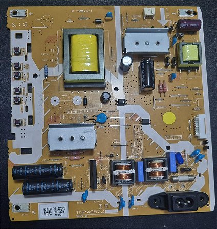 Placa de Fonte com Teclado Integrado Tv Panasonic