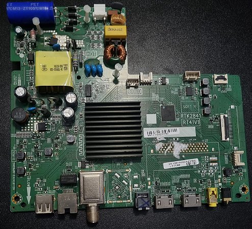 Placa Única Tv Tcl / Semp - 40-rt41v2-mpb2hg / Rtk