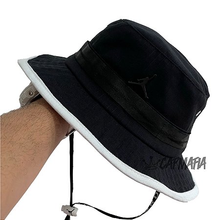 Bucket Hat Jordan Brand Jumpman Black & White