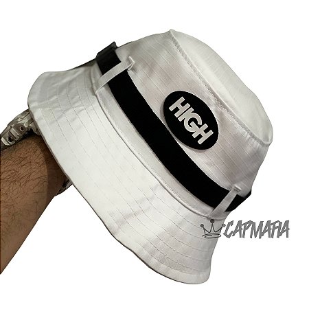 Bucket Hat High Company Capsule White & Black