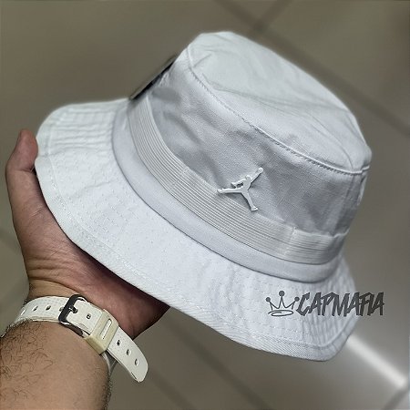 Bucket Hat Jordan Brand Jumpman Triple White