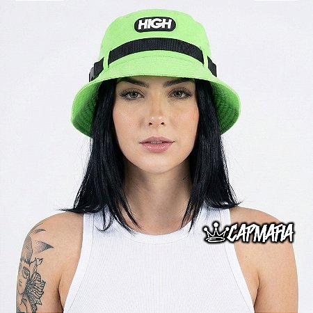 Bucket Hat High Company Rounded Fluorescent