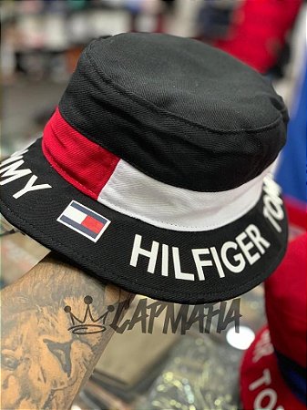 Bucket Hat Tommy Hilfiger Flag Black Dupla Face - CAPMAFIA SUPPLY |  @CAPMAFIA011 | Os melhores Buckets e Bonés do Brasil