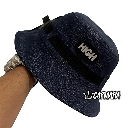Bucket Hat High Company Capsule Denim Blue