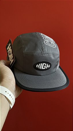 Cap High Company Rounded Grey Five Panel