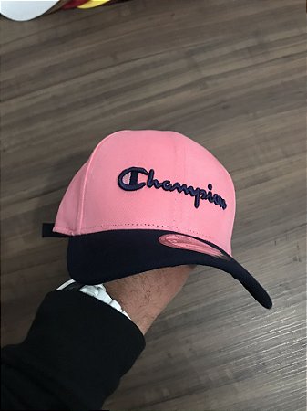 Cap Champion Class Rose Navy Strapback Aba Curva