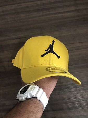 Cap Jordan Brand Jumpman Yellow Strapback Aba Curva
