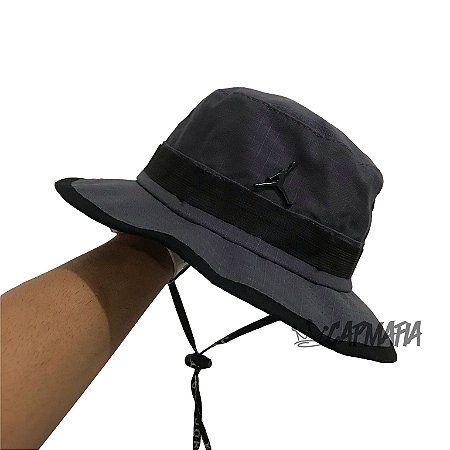 Bucket Hat Jordan Brand Jumpman Dark Grey & Black