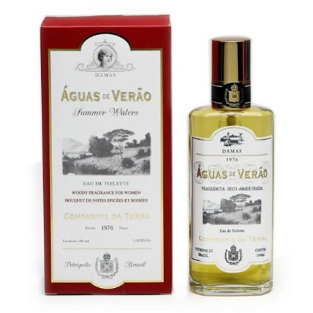 Perfume Águas de Verão Damas 100 ml Companhia da Terra