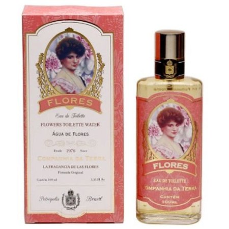 Eau de Toilette Flores 100 ml Companhia Da Terra