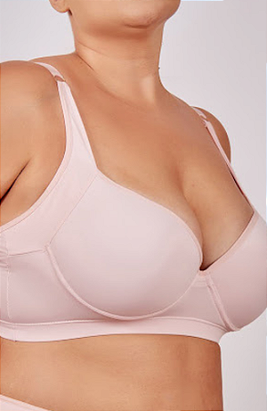 Sutiã Sustentação Reforçado COM ARO E BOJO-COBRE GORDURINHAS