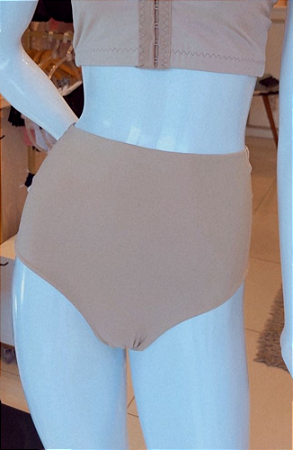 Calcinha Lara -Órtese Pós-Histerectomia/ Pós-Operatório- Cor Bege