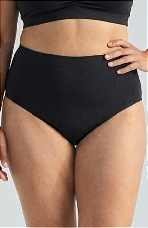 Calcinha Lara -Órtese Pós-Histerectomia/ Pós-Operatório- Cor Preto