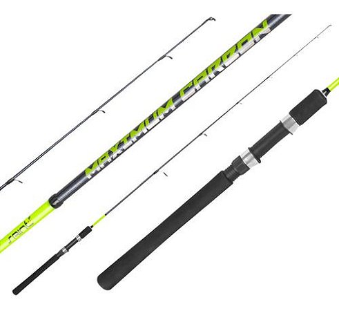Vara Maximum Carbon 1,80mts 30-60lbs 1 Parte - Saint Plus (Molinete)