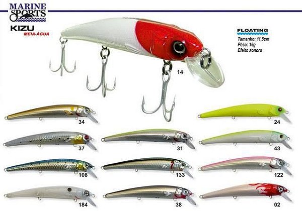 Isca Artificial Marine Sports Kisu
