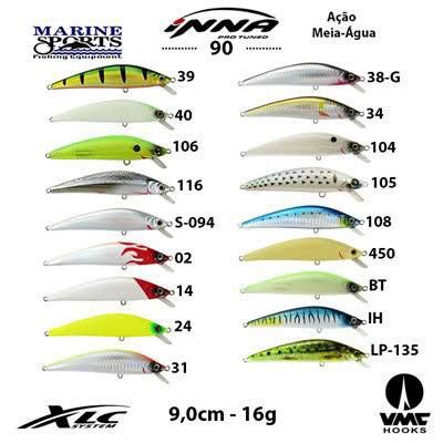 Isca Artificial Marine Sports Inna 90 Pro