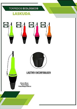 BOIA JR PESCA TORPEDO - LASKUDA