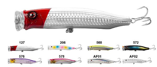 Isca Albatroz Maguro 15cm 58g Popper