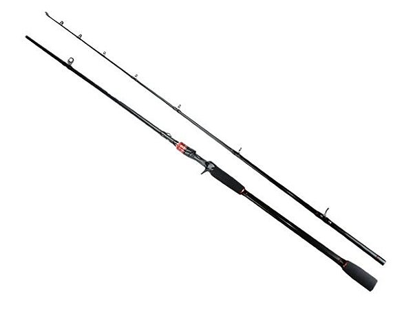 VARA JR PESCA KURO 8'0 (2,40m) 40LBS CARRETILHA P/ PESQUEIRO