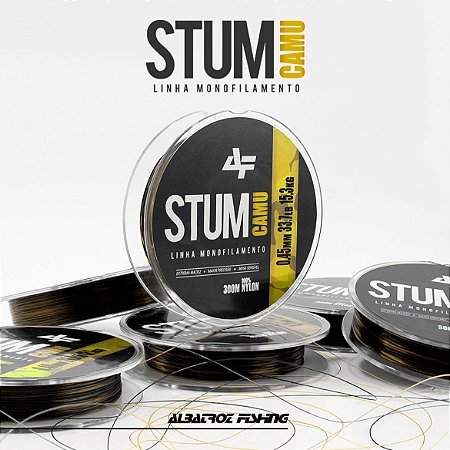 Linha Stum Camou 300mts