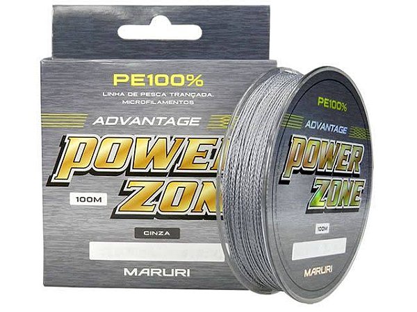 Linha Multifilamento 0,30mm cinza Maruri 100mts