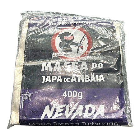 Massa Nevada 3 em 1 Massa Branca do Japa de Atibaia