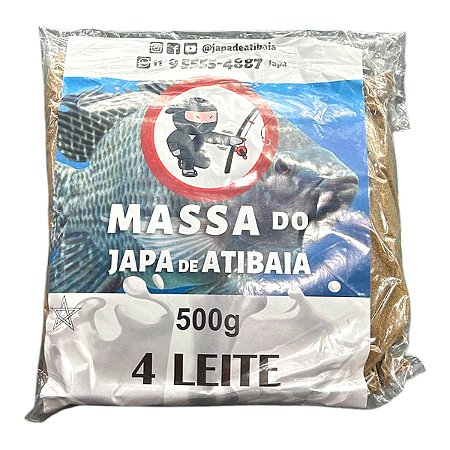 Massa 4 Leite Japa De Atibaia 500g
