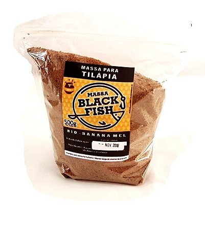 Massa Black Fish Bio Banana e Mel
