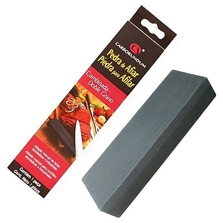 Pedra Afiar Carborundum - Dupla Face Combinada 120/320