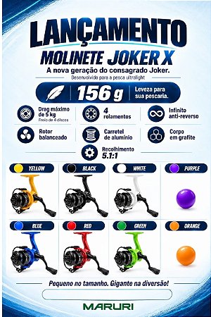 Molinete Joker X