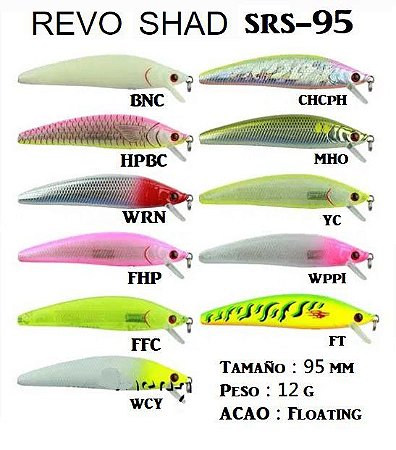 Isca Sumax Revo Shad 95