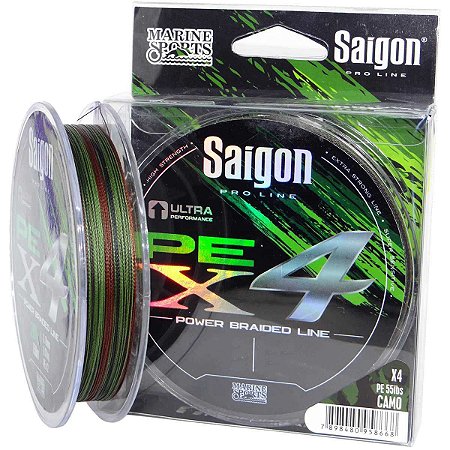 Linha Saigon 4X 300mts CAMOUFLAGE