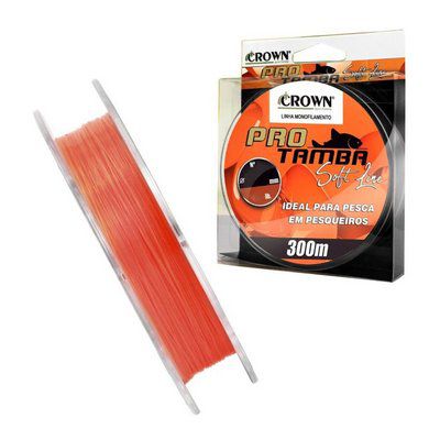 LINHA CROWN PRO TAMBA SOFT ORANGE 300m