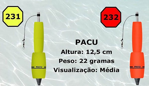 BOIA  MINI TORPEDO - PACU  JR PESCA