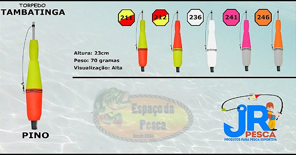 BOIA TORPEDO - TAMBATINGA JR PESCA