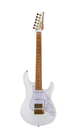 Guitarra Seizi Katana Ghost Pearl White