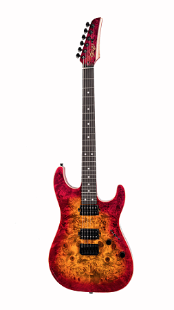 Guitarra Seizi Katana Shadow Ozielzinho Signature Nebula Burst