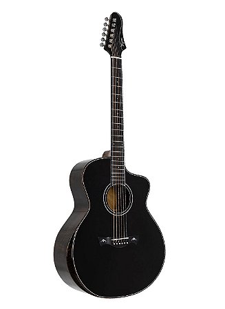 Violão Tagima CF-6000 6LINE BK Série Café GOLD NANMU SÓLIDO